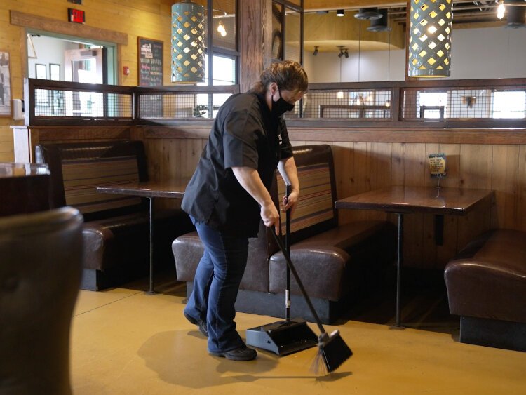 On the Border Catering Captain Carolyn McNeil was one of eight West Michigan employees honored with the 2020 West Michigan Works! Beverly A. Drake Essential Service Award.