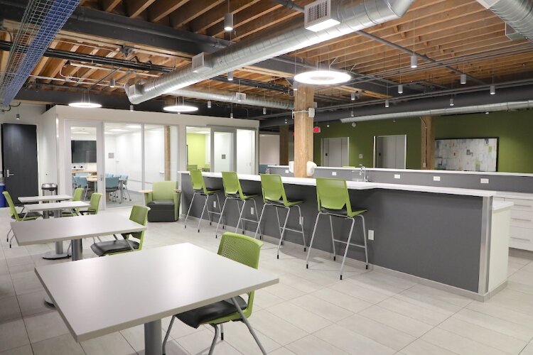 The new technology hub is on the second floor of 25 Ottawa, in the heart of downtown Grand Rapids. (Gentex)