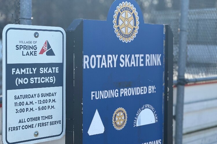 The Rotary Club has been a partner in many improvements at Central Park over the years. 
