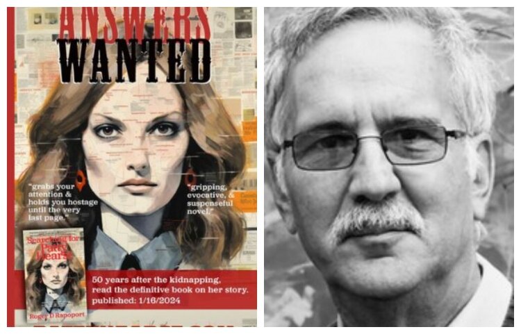 Muskegon author Roger Rapoport has written the book, “Searching for Patty Hearst."
