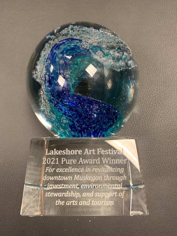 LAF was honored at the recent Pure Michigan Governor’s Conference on Tourism as the recipient of the 2021 Pure Award. 