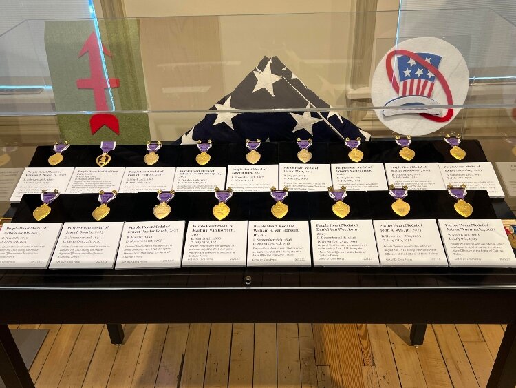 Dr. Chris Petras worked diligently to find the documentation necessary to bring home 20 Purple Hearts to WWI servicemen.