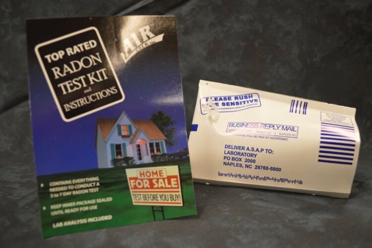 Free Radon testing kits are available in January. 