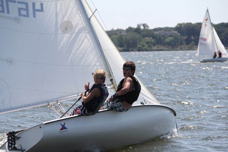 The Muskegon Junior Sailing Program is introducing kids 6 to 18 to the excitement of sailing.
