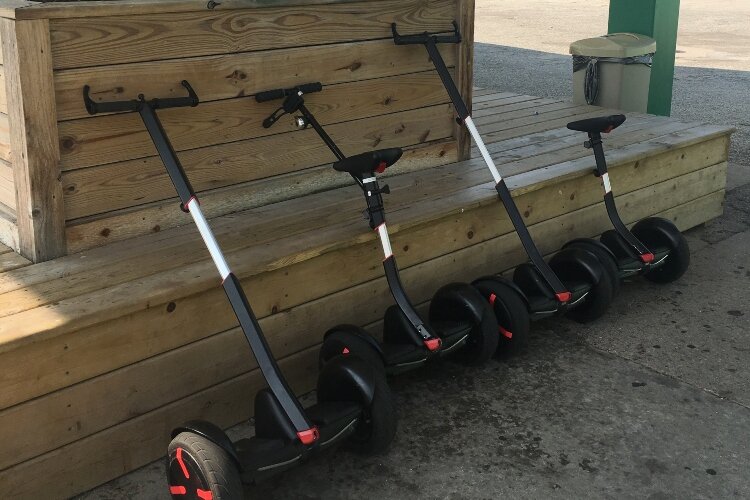 Seaway Tours offers rentals of scooters and Segways to those who want to glide through Downtown Muskegon