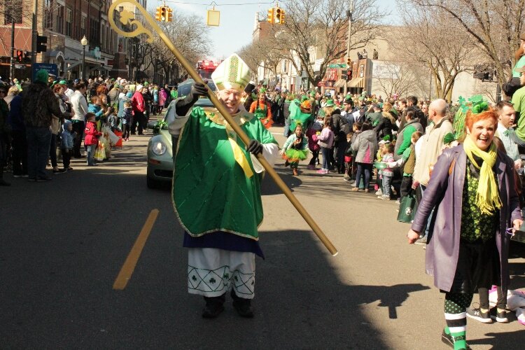 The St. Patrick's Day Parade in downtown Holland. (city of Holland)