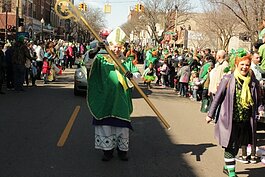 The St. Patrick's Day Parade in downtown Holland. (city of Holland)