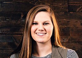 Taylor Twork, a GVSU student,  is a recipient of the Thomas and Susan Den Herder Education Scholarship. 