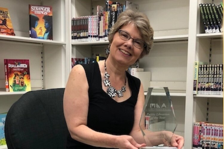 Fennville District Library librarian Teresa Kline is the 2021 Michigan Librarian of the Year.