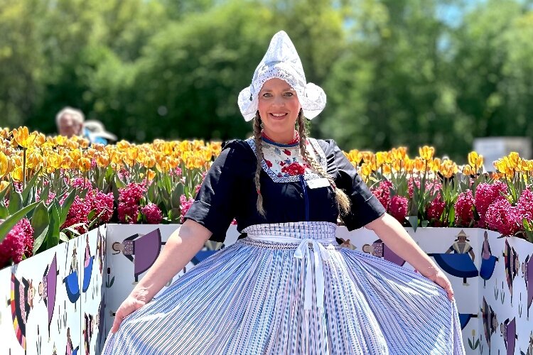 Jenn Ryckbost is the Dutch Dance program coordinator for the Tulip Time Festival.