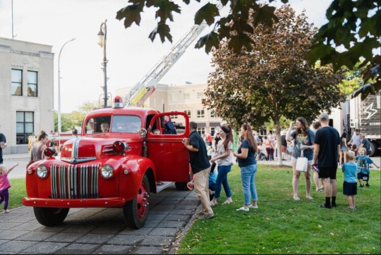 Kids of all ages are invited to Touch the Trucks in Muskegon’s Hackley Park on Aug. 21. The hands-on event begins with a sensory friendly time (no lights, no sirens, no loud noises).