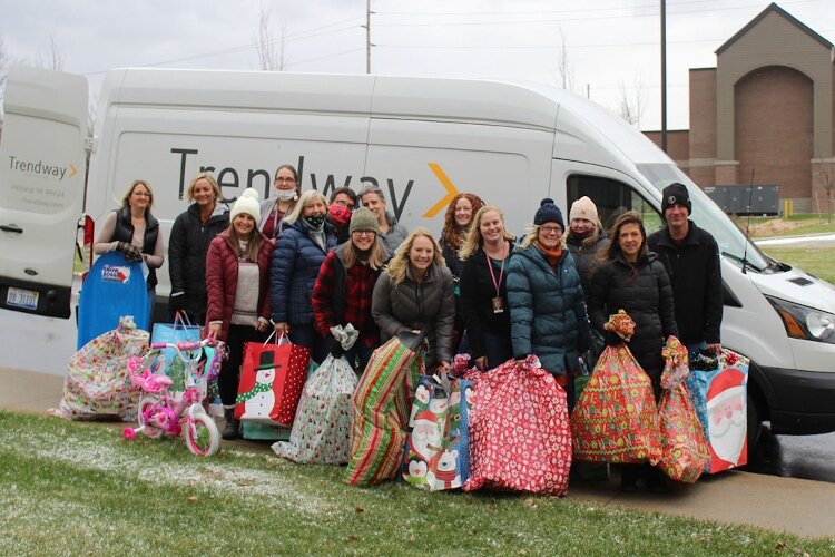 Trendway employees are giving Christmas gifts to more than 70 foster children this season.