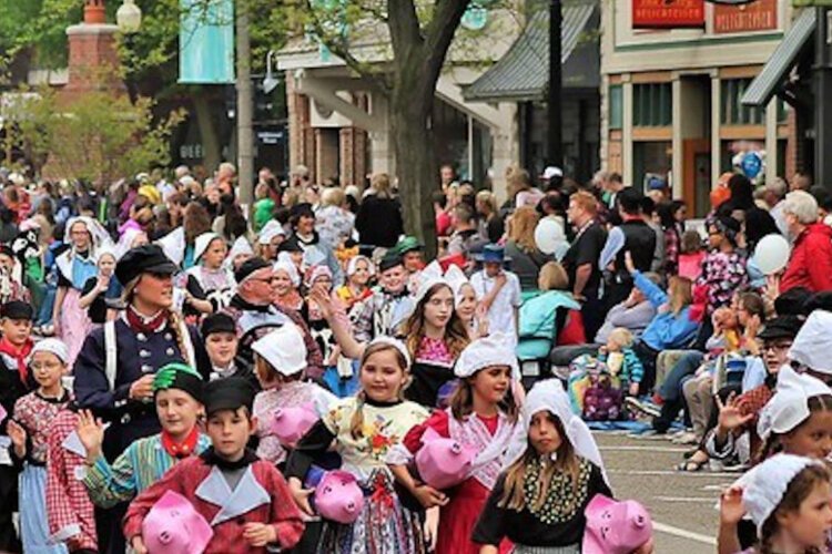 Tulip Time celebrates tulips, Dutch heritage, and the Holland community.