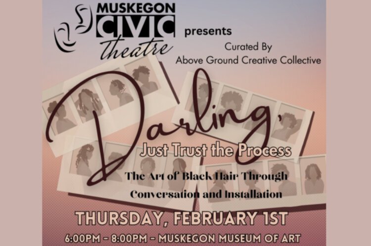 “Darling, Just Trust the Process,” set for Feb. 1 at the Muskegon Museum of Art, showcases the creativity, rich history, and evolution of the art of black Hair. 