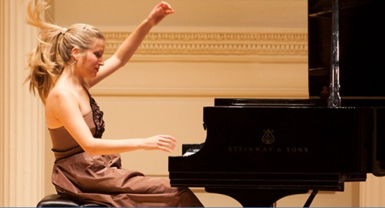 Pianist Gabriela Martinez will perform with the West Michigan Symphony. 