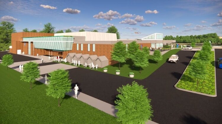 Conceptual rendering provided by Tri-Cities Family YMCA.