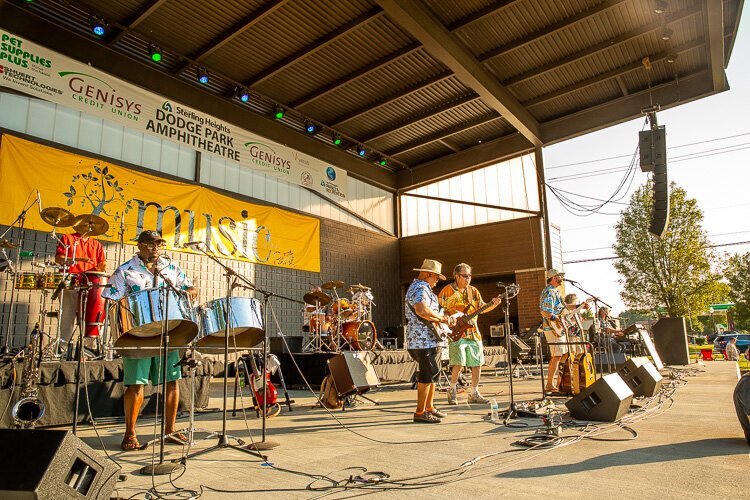 Live music in Dodge Park is scheduled for Oktoberfest 2021 in Sterling Heights.