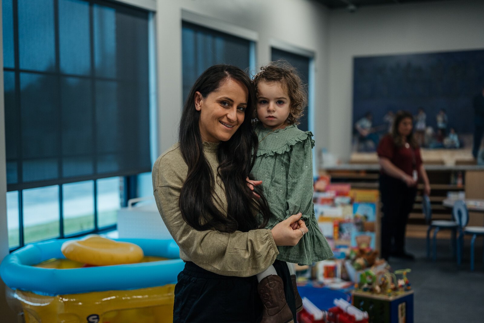 Tania Jarbo-Shallal and her daughter Skye.