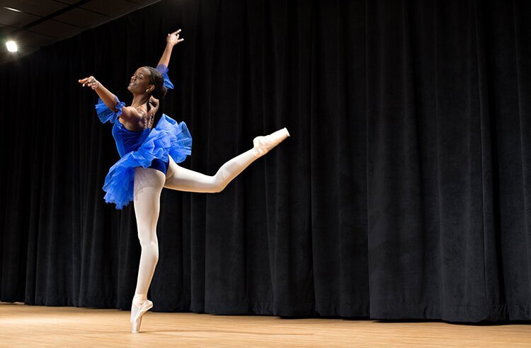 Nala Jane Williams performs a ballet recital at last year’s Sterling Heights Cultural Exchange event.