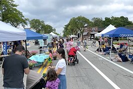 A scene from last year’s inaugural Shop for Good Village at the Berkley Street Art Fest.