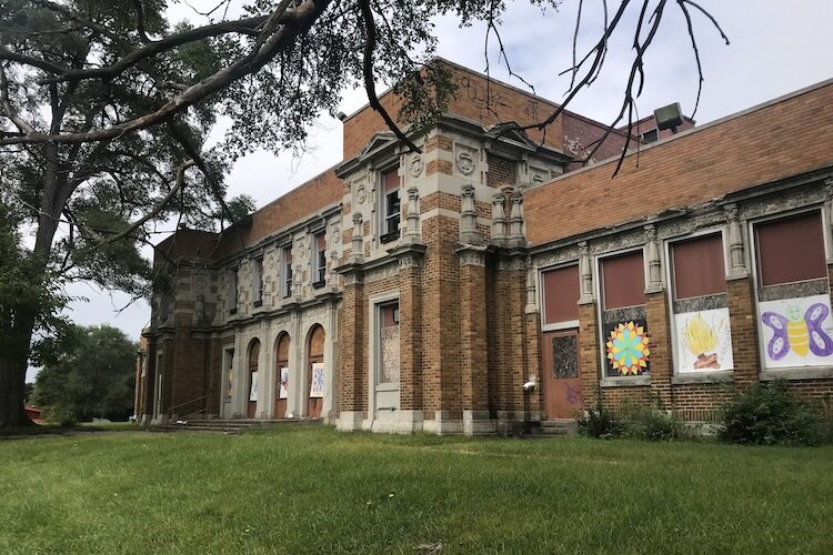 The soon-to-be Webster Community Center in Pontiac.