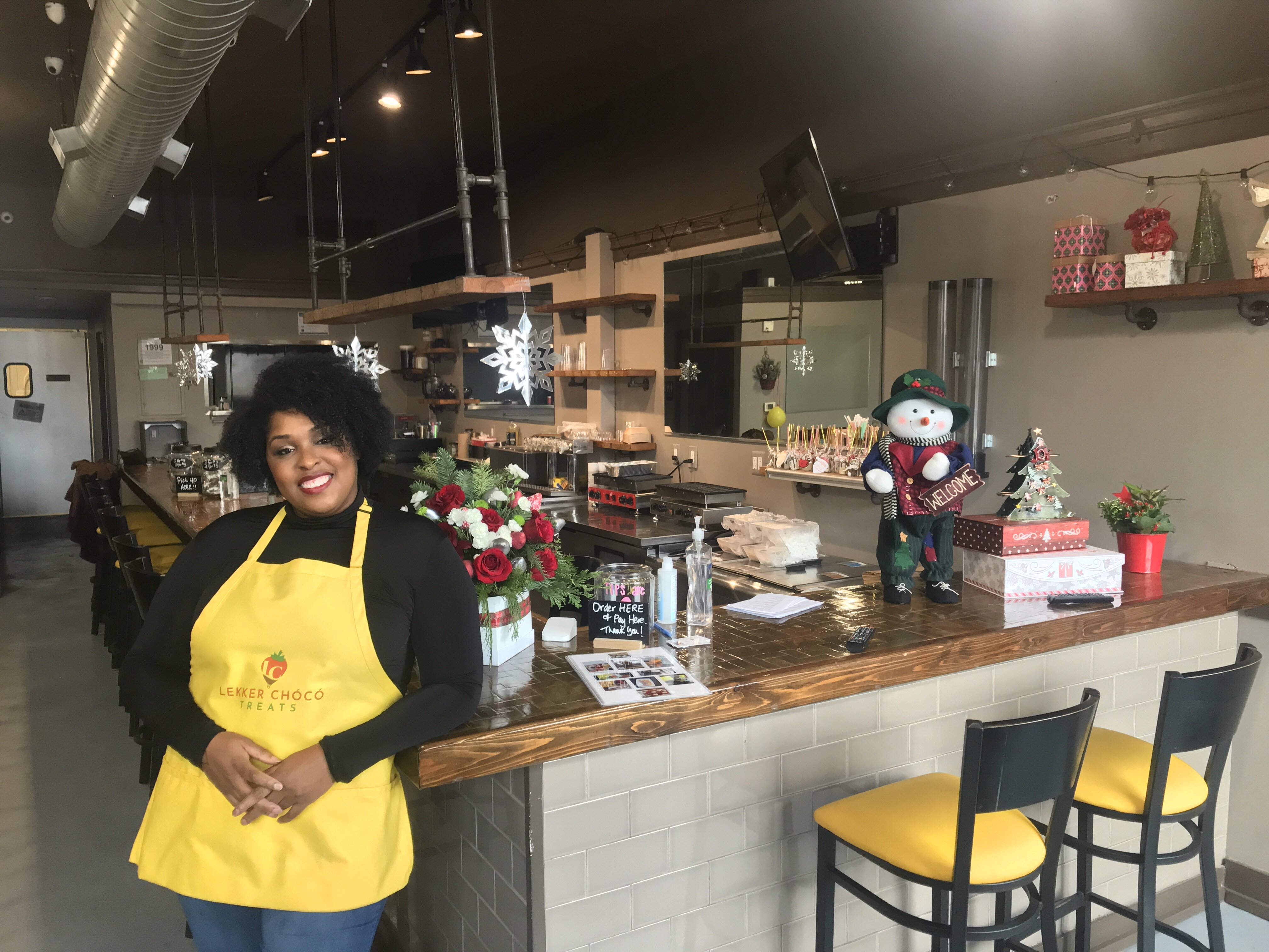 Born in the Caribbean, raised in the Netherlands, and now with a storefront in downtown Farmington, Nakija Mills hopes to establish her business there with a 90-day pop-up shop.