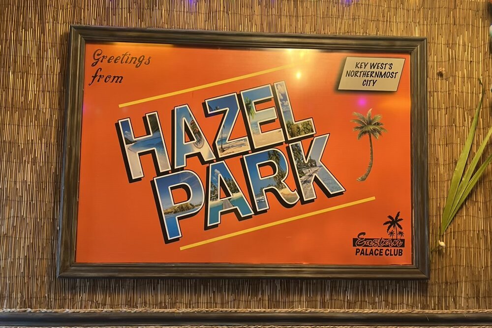 Greetings from Hazel Park.