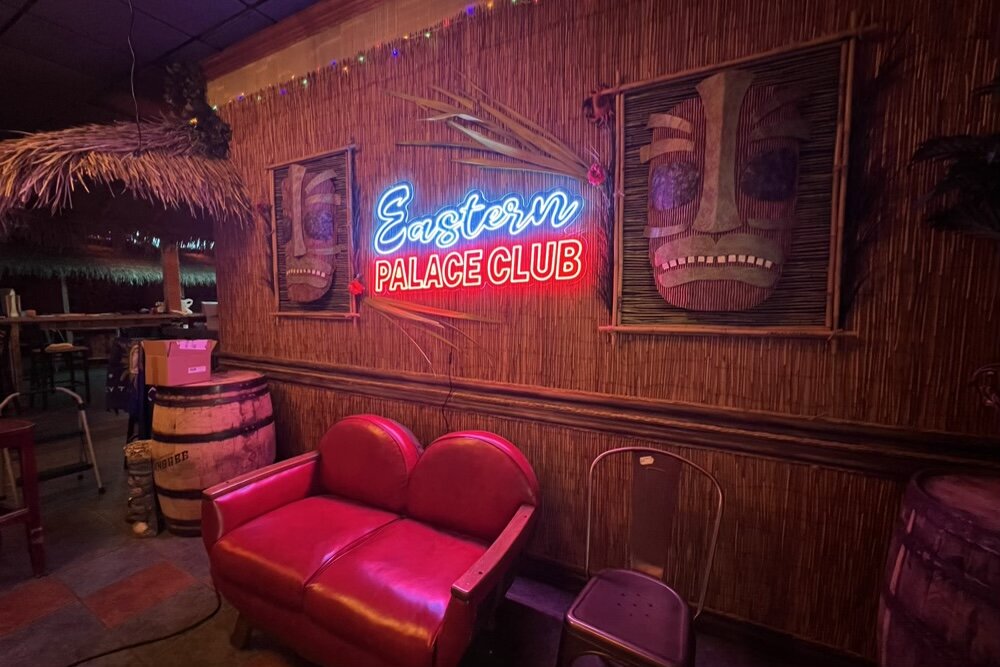 “As soon as you walk into the place, it feels like you're not at Eight-and-a-half Mile and John R in Hazel Park anymore,” says Eastern Palace Club co-owner Mike Pierce.