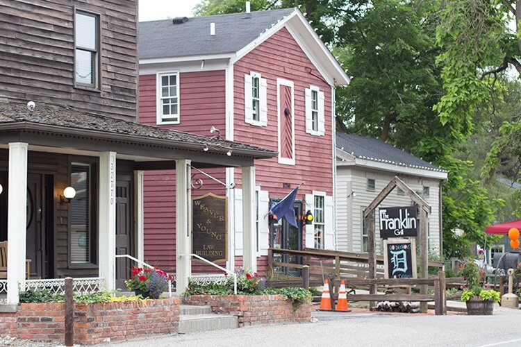 Historic downtown Franklin.