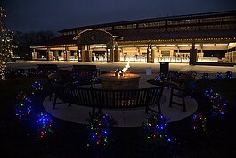 Dodge Park Ice Rink opens in the Farmers Market Pavilion on Wednesday, Dec. 1.
