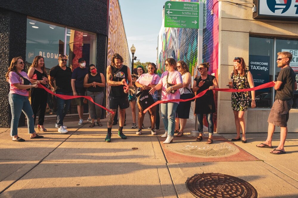 The 40 ft. by 25 ft. “Polychromatic Super You” was commissioned by JARS Cannabis and HYPE Cannabis to celebrate and support Pride and the LGBTQ+ community.