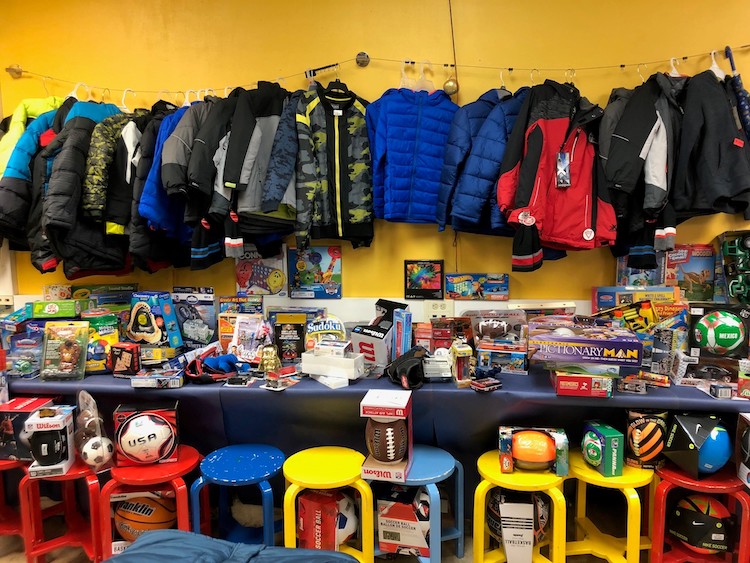 The annual Holiday Store at Baldwin Center in Pontiac.