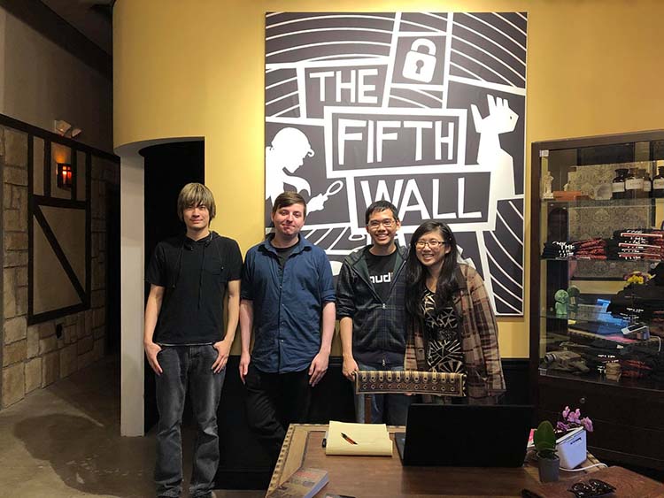 Photo courtesy of the Fifth Wall Escape Rooms.