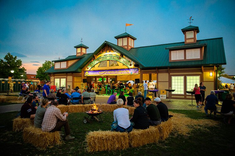 A scene from the 2018 Harvest Moon Celebration in downtown Farmington.