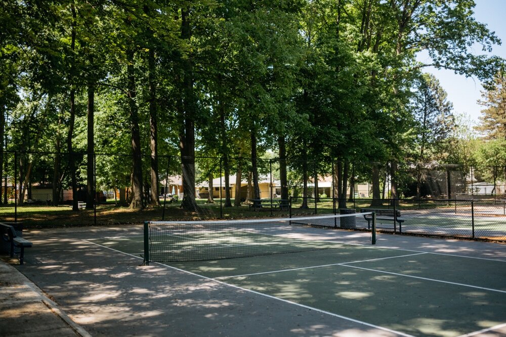 Pickleball courts at College Park.