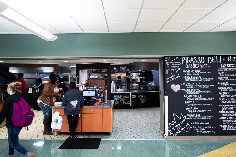 U of M Dearborn's Picasso Cafe. Photo by David Lewinski