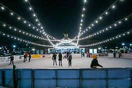 Riley Park Ice Rink is part of the Syndicate social district in downtown Farmington.