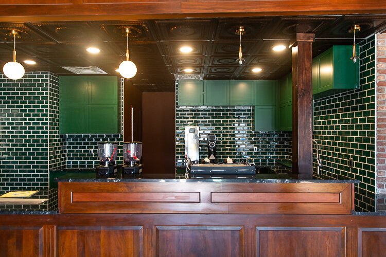 The bar at Apothecary.