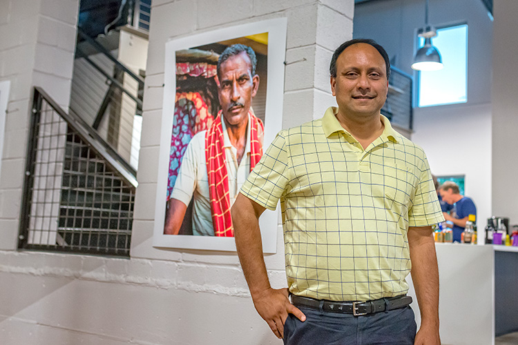 Chandru Archarya. Photo by Doug Coombe.
