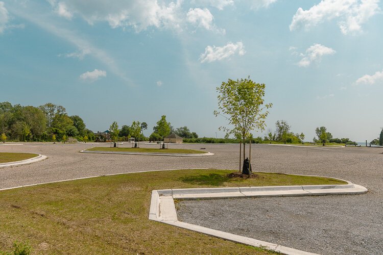 The new CRCO boat launch site has expanded parking options.