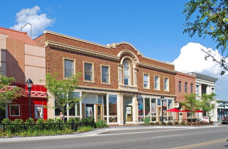 The historic Cook Building