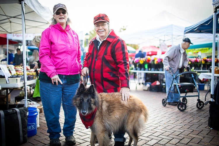 Debbie, Alan and Phantom Isner. Photo by David Lewinski.