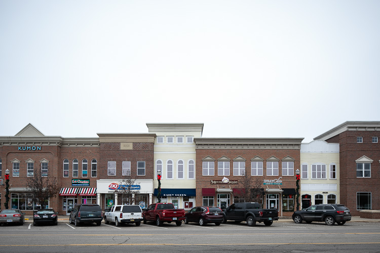 Downtown Wixom. Photo by David Lewinski. 