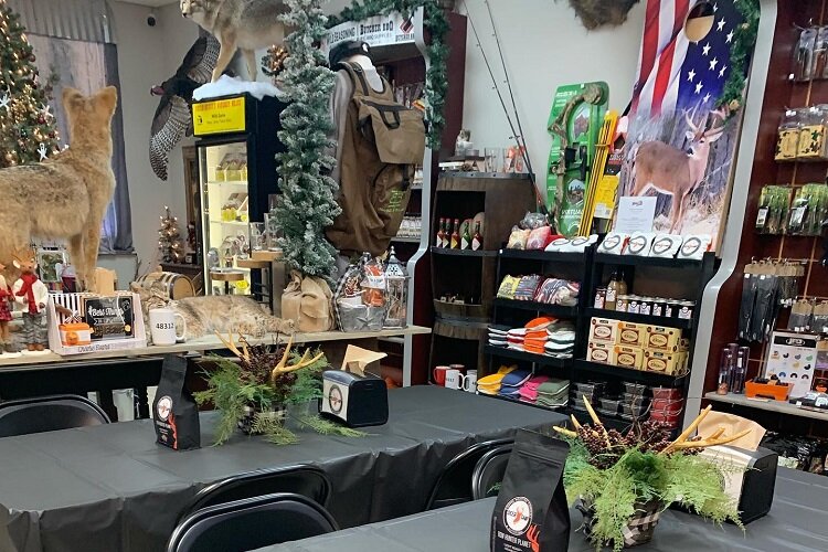 Deer Camp's roasting facility and shop is located in Sterling Heights.