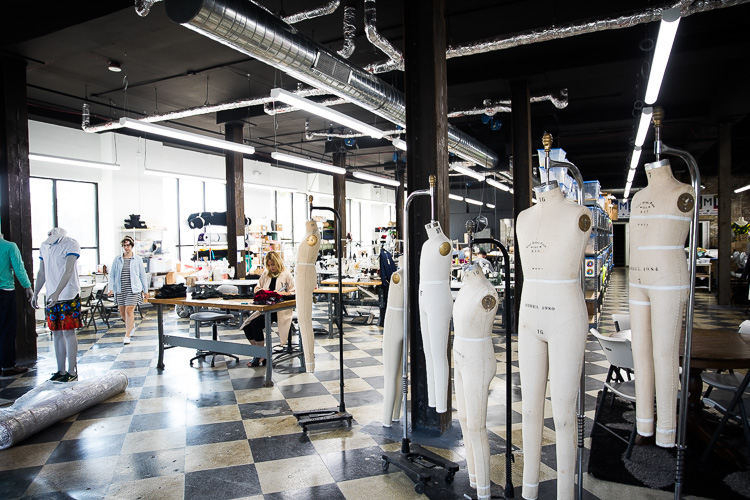 Mannequins at Detroit Sewn