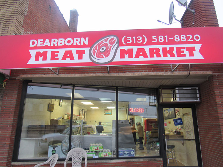Dearborn Meat Market, Photo by Micah Walker.