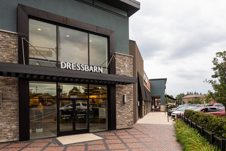 The old Dressbarn in downtown Farmington. (Photo by David Lewinski)