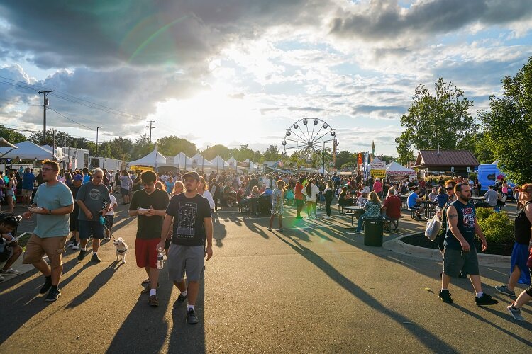 There's carnival games and more to be found at Sterlingfest.