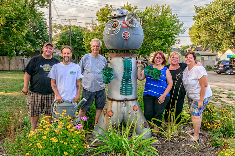 Eastpointe Community Garden. photo by Doug Coombe.