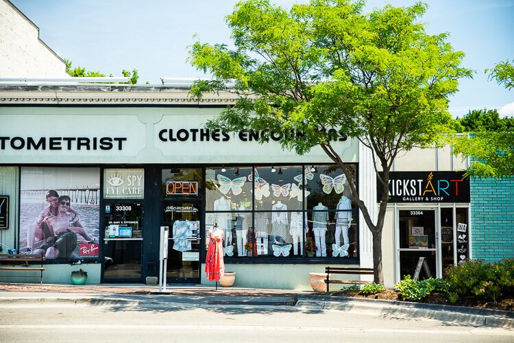 Clothes Encounters in downtown Farmington